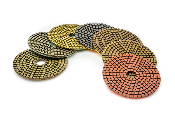 Lijas diamantadas con velcro para lijadoras