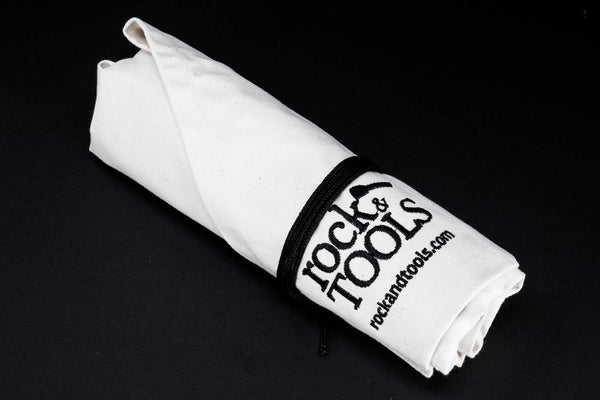 Estuche rock and tools tela blanco