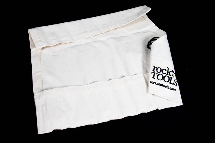 Estuche rock and tools tela blanco