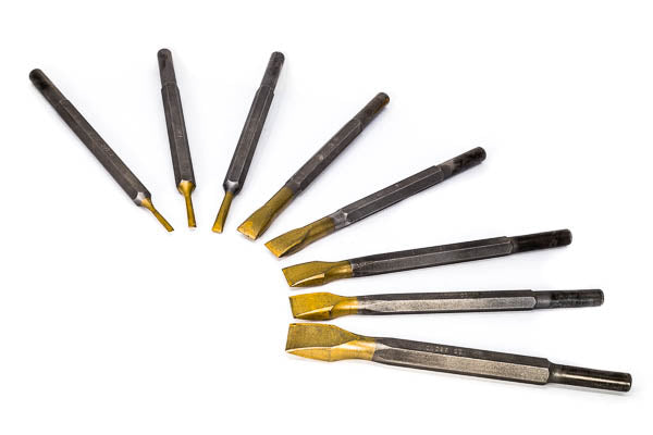 CARBIDE CHISEL - PNEUM. HAMMER - ALL MATERIALS – Rock&Tools