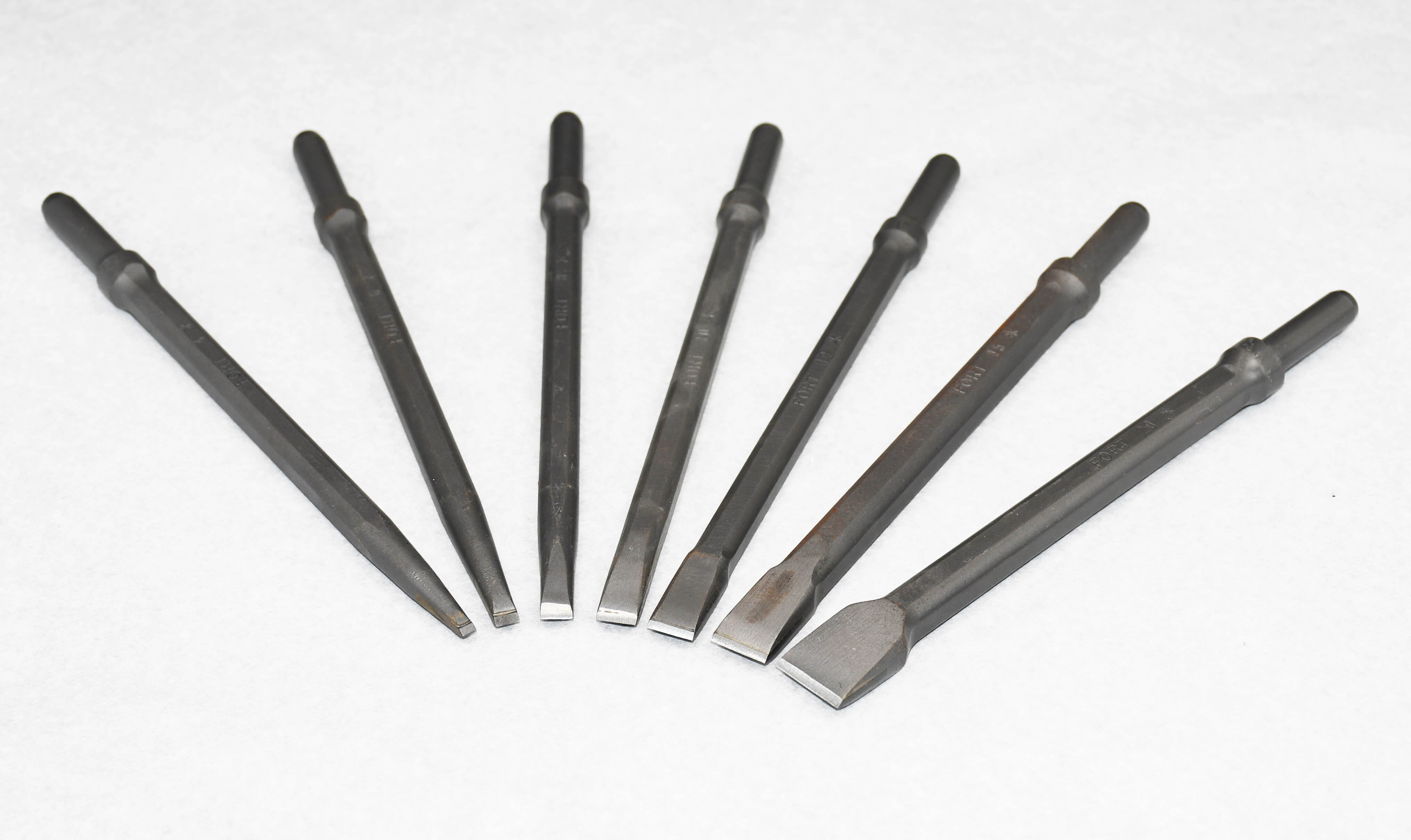 Carbide Chisel - Pneum. Hammer - Shank 10,2mm – Rock&Tools