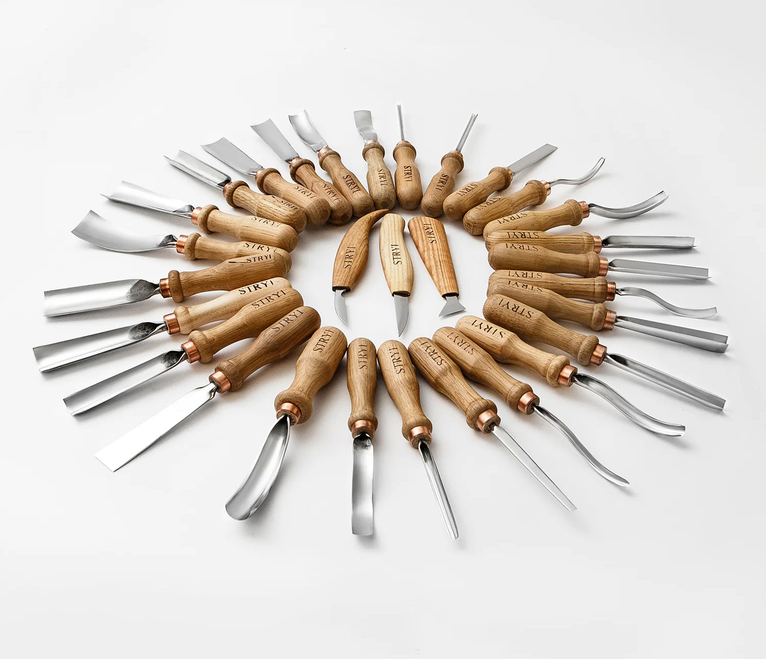 Ensemble d'outils de sculpture sur bois 30 pièces, gouges, ciseaux, ou ...